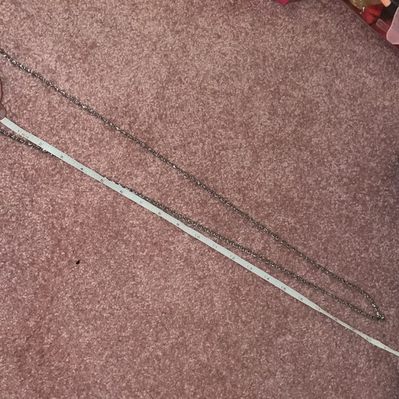 Crystal heart purse with long shoulder chain - Picture 9 of 11